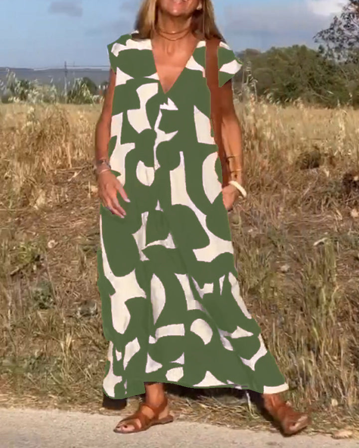 Aria™ – Stylish Printed Dress