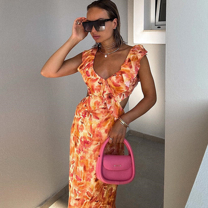 Amabel | Lively Ruffled Summer Dress