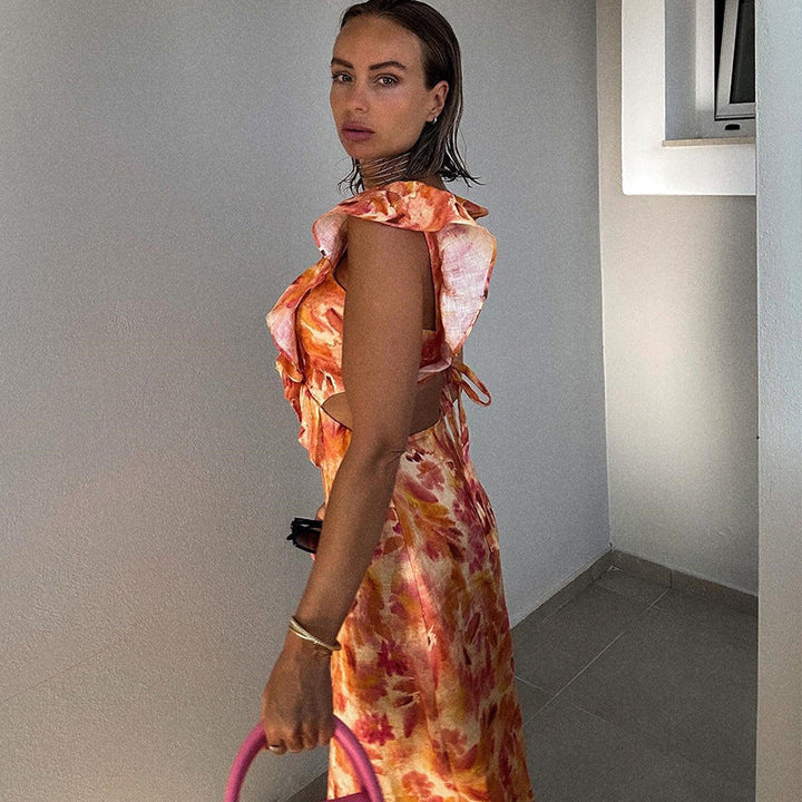 Amabel | Lively Ruffled Summer Dress