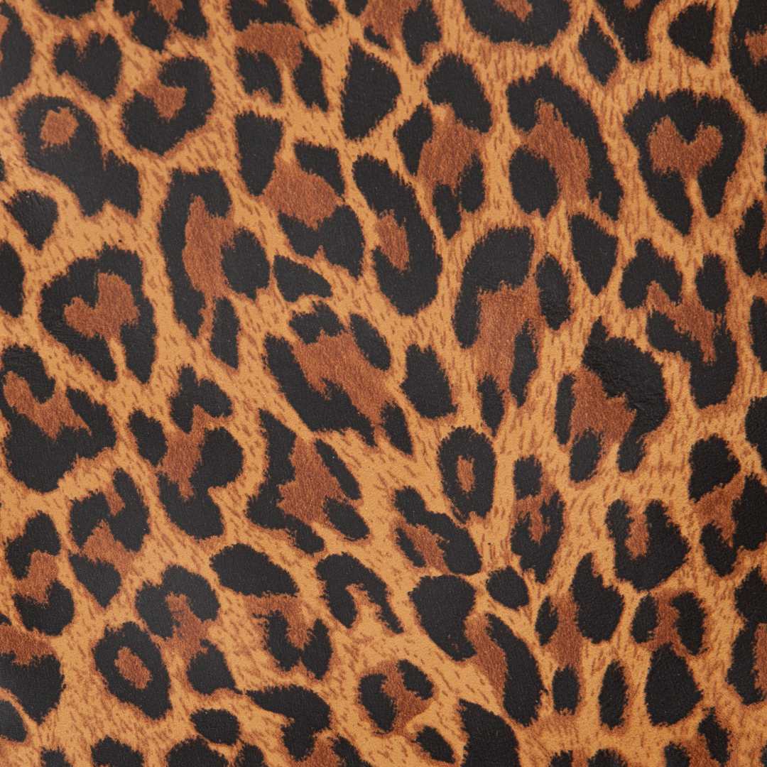 Kika Brown-Strap Animal Print Wallet