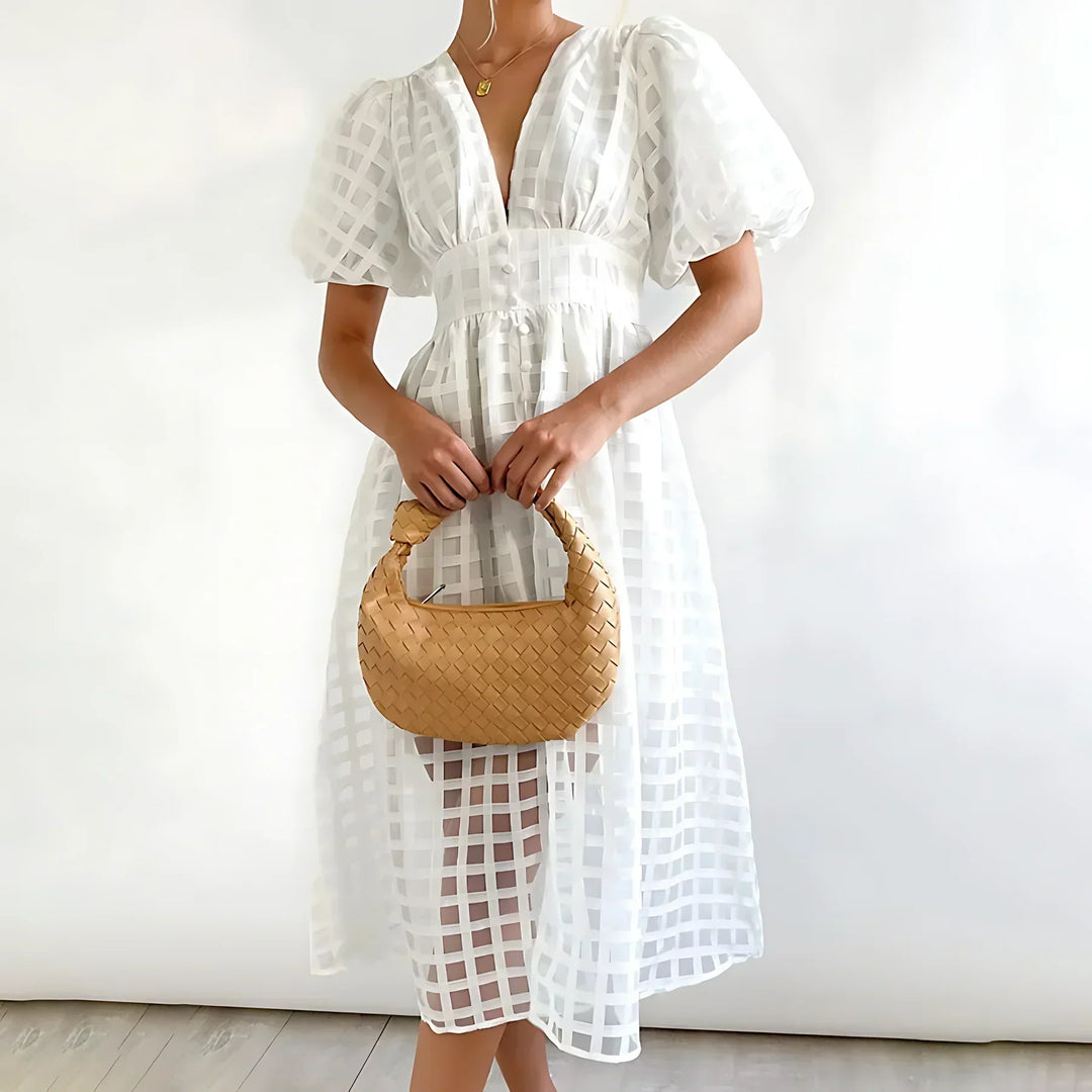 JORINA V-Neck Stylish Dress