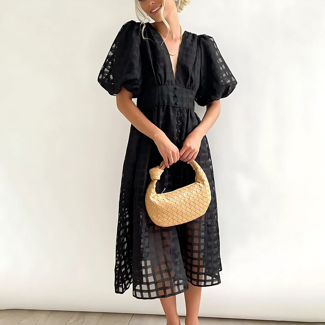 JORINA V-Neck Stylish Dress