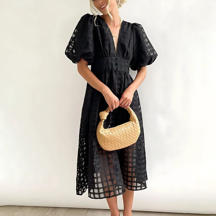 JORINA V-Neck Stylish Dress
