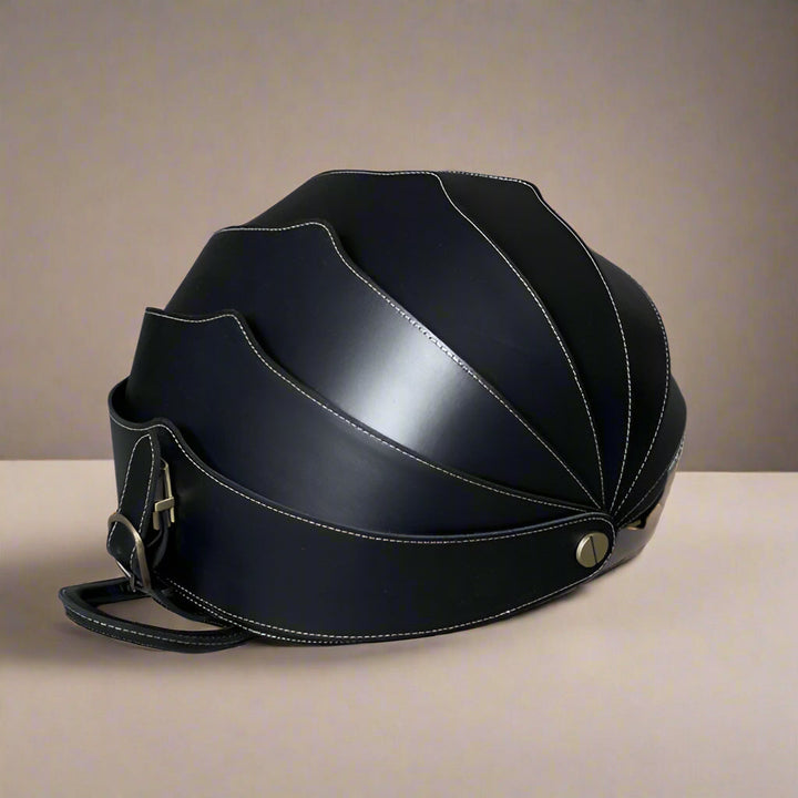 Women's Beetle-Style Leather Backpack