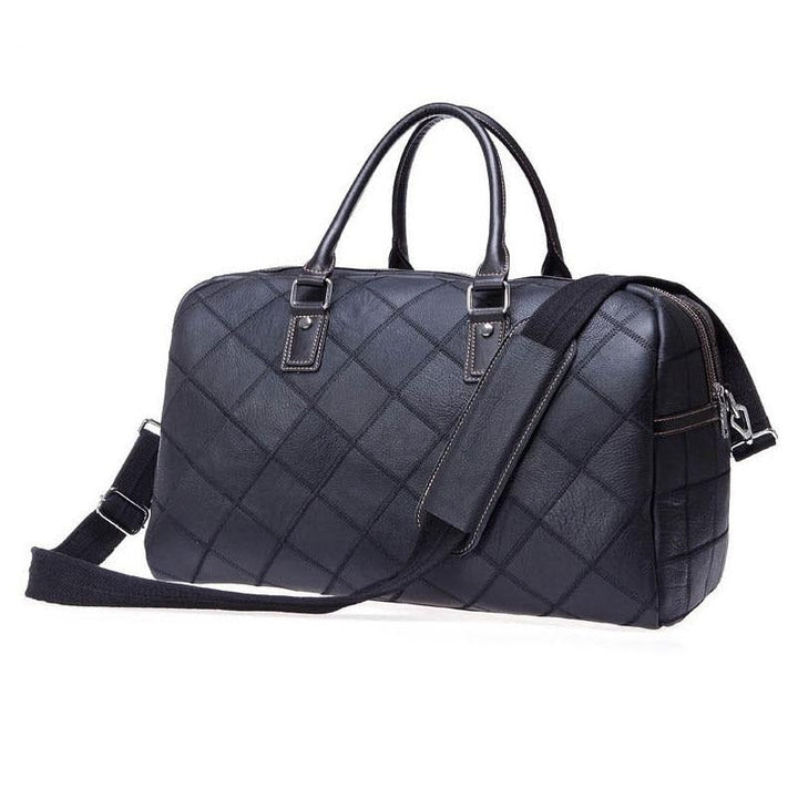 Unisex Authentic Soft Leather Travel Tote