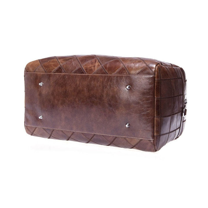 Unisex Authentic Soft Leather Travel Tote