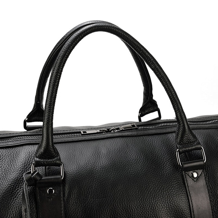 Genuine Leather Travel Tote