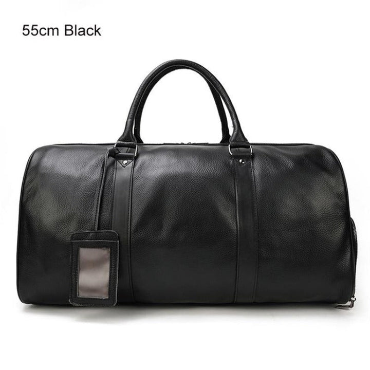 Genuine Leather Travel Tote