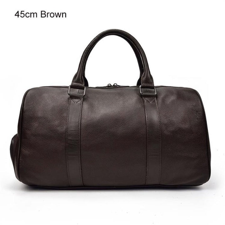 Genuine Leather Travel Tote