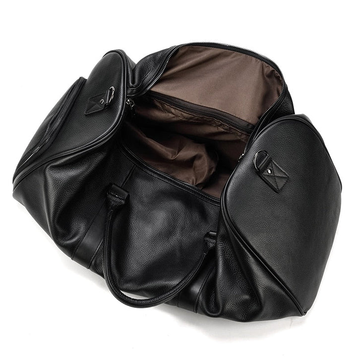 Genuine Leather Travel Tote