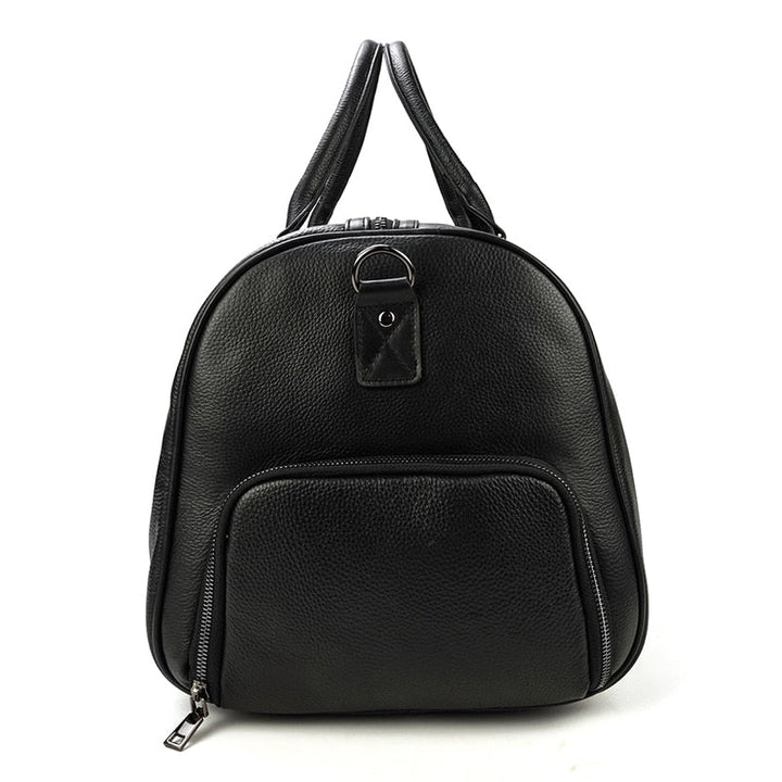 Genuine Leather Travel Tote