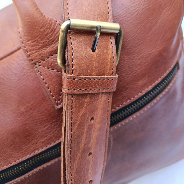 Chic Rustic Brown Portfolio Tote