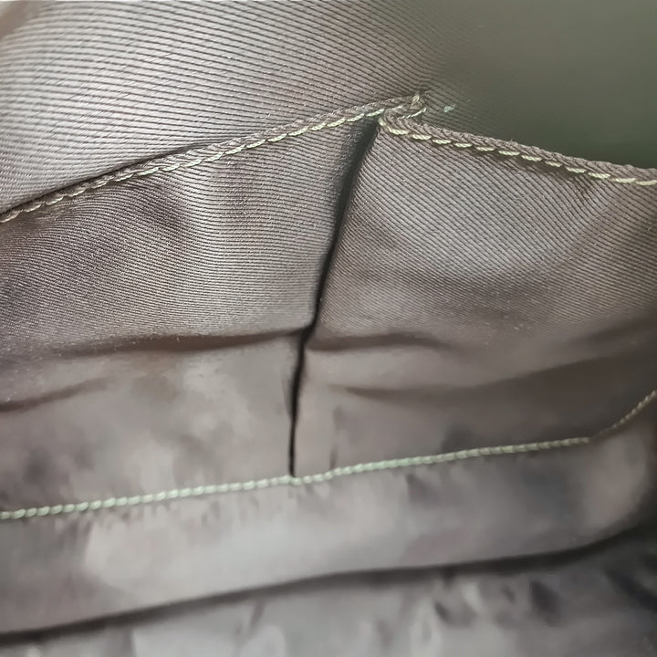 Stylish Mini Duffel Bag in Crazy Horse Leather