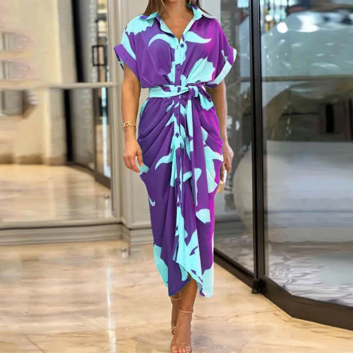 Amalthea™ – Elegant Maxi Wrap Dress