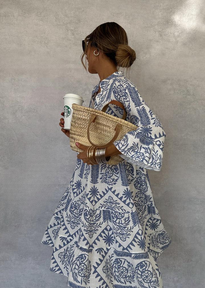 IDALINA STYLISH PRINTED DRESS