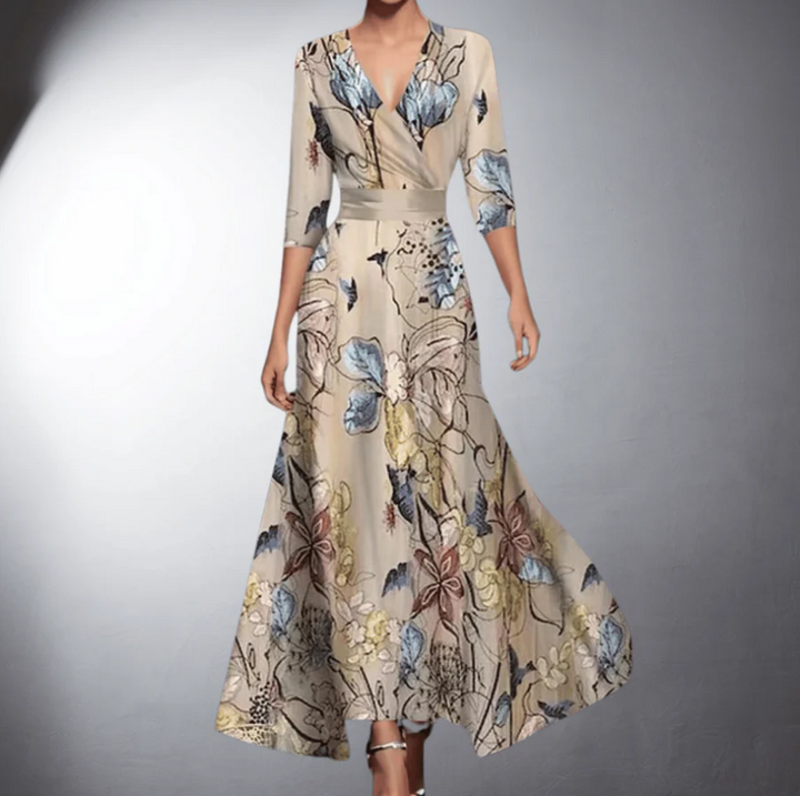 Cordula I Elegant Floral Dress