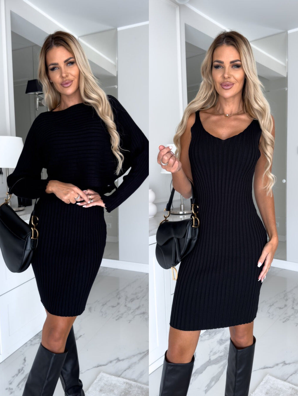 Kerstin | Long Sleeve Top Dress