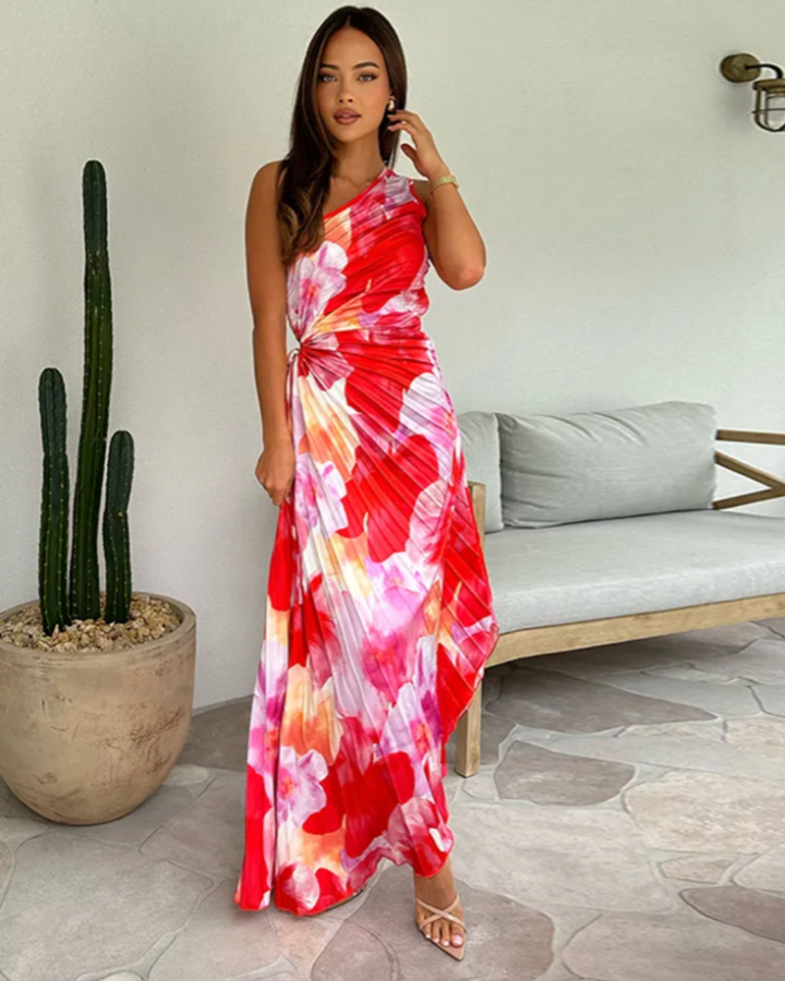 Amber - Boldly Printed Dress