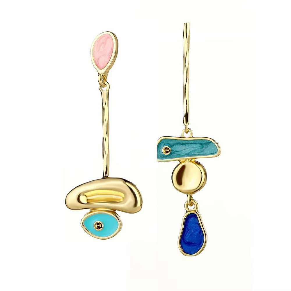 Darya | Vibrant Drop Earrings