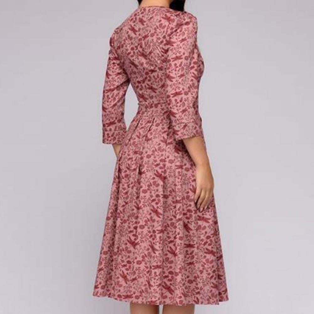 Floral Elegance: The SIBYLLE Dress