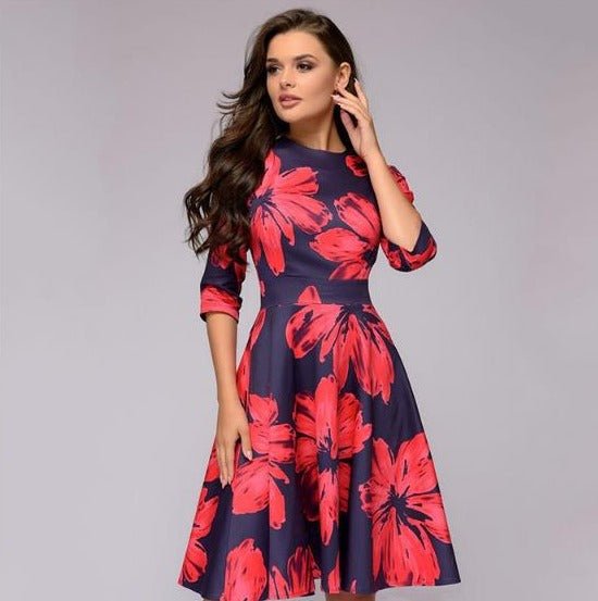 Floral Elegance: The SIBYLLE Dress