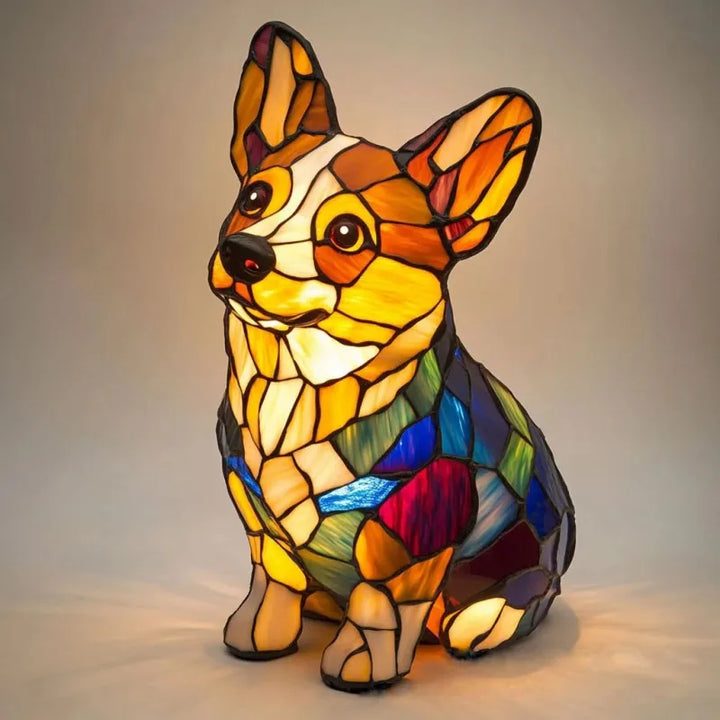 Glowing Corgi Lumière