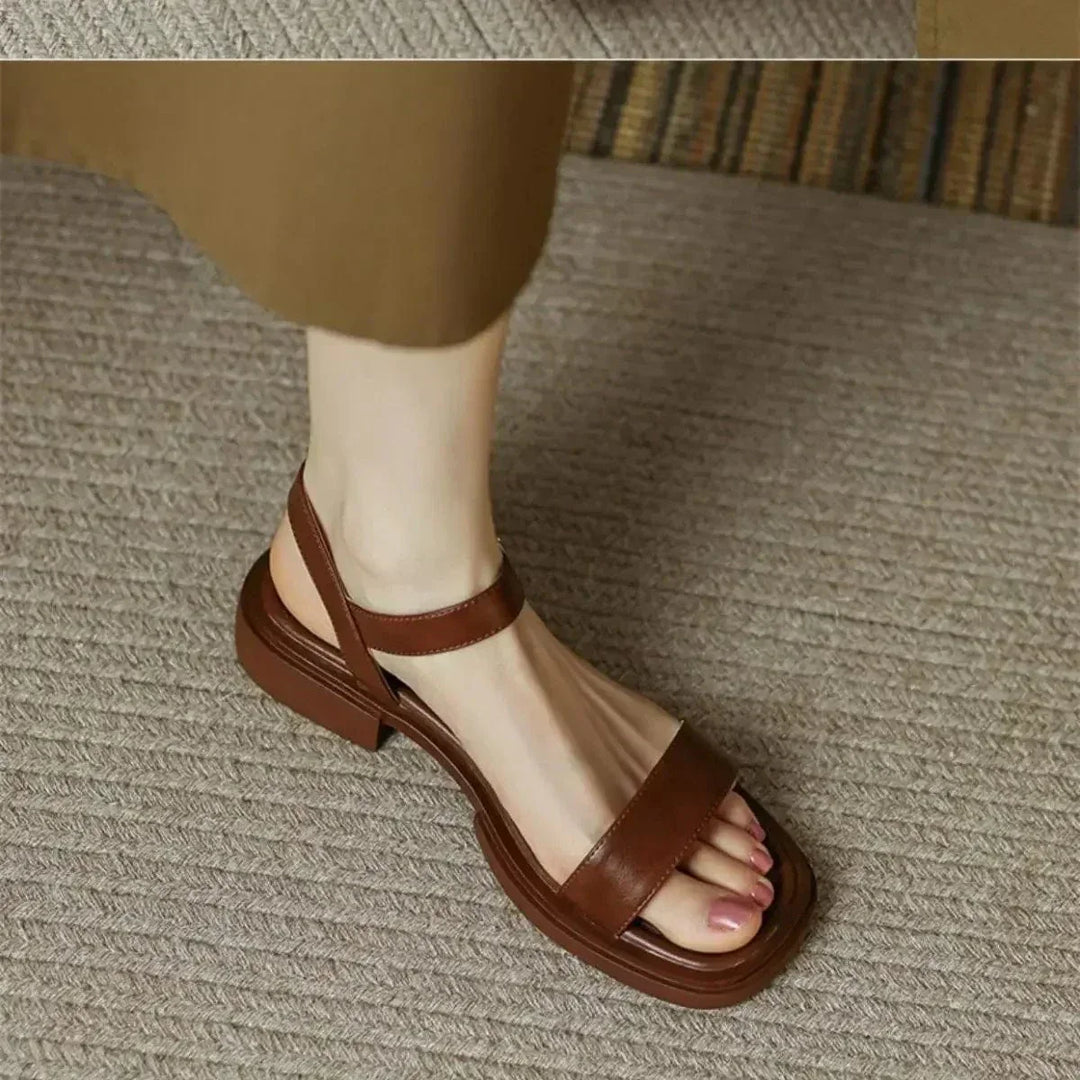 Clara Chunky Heel Sandals