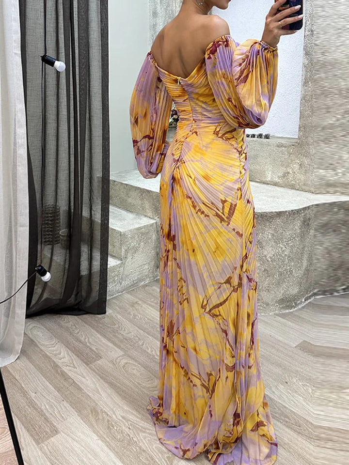Stella™ - Chic V-Neck Dress for a Stylish Look