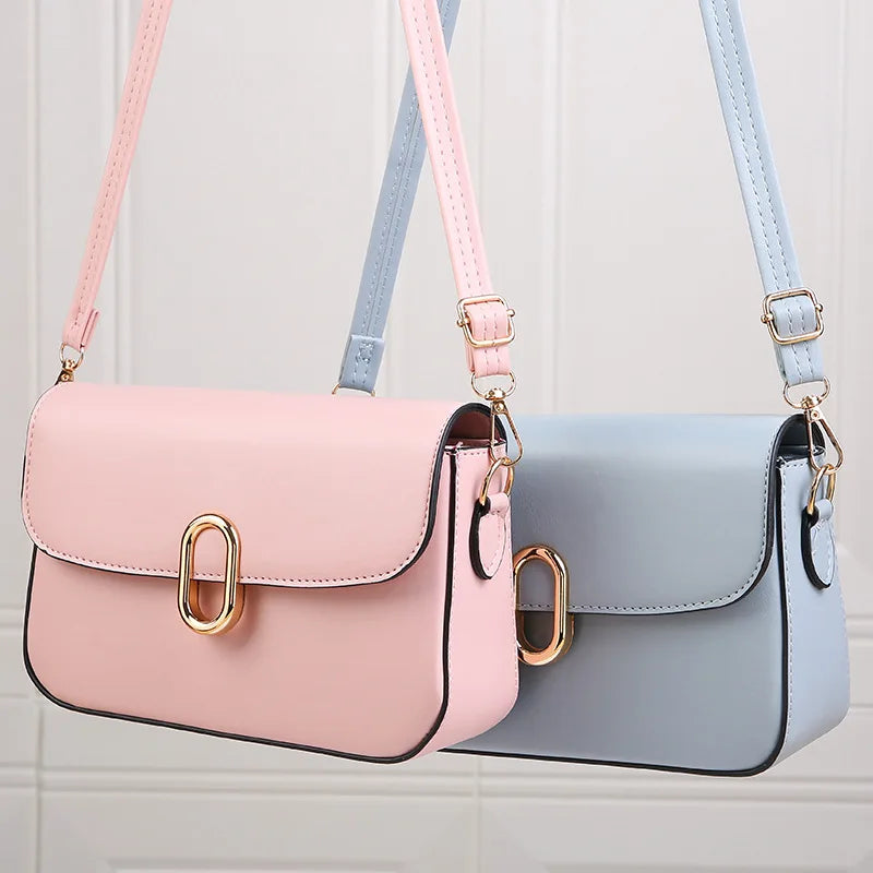 Alina™ – Chic Light Blue Shoulder Bag
