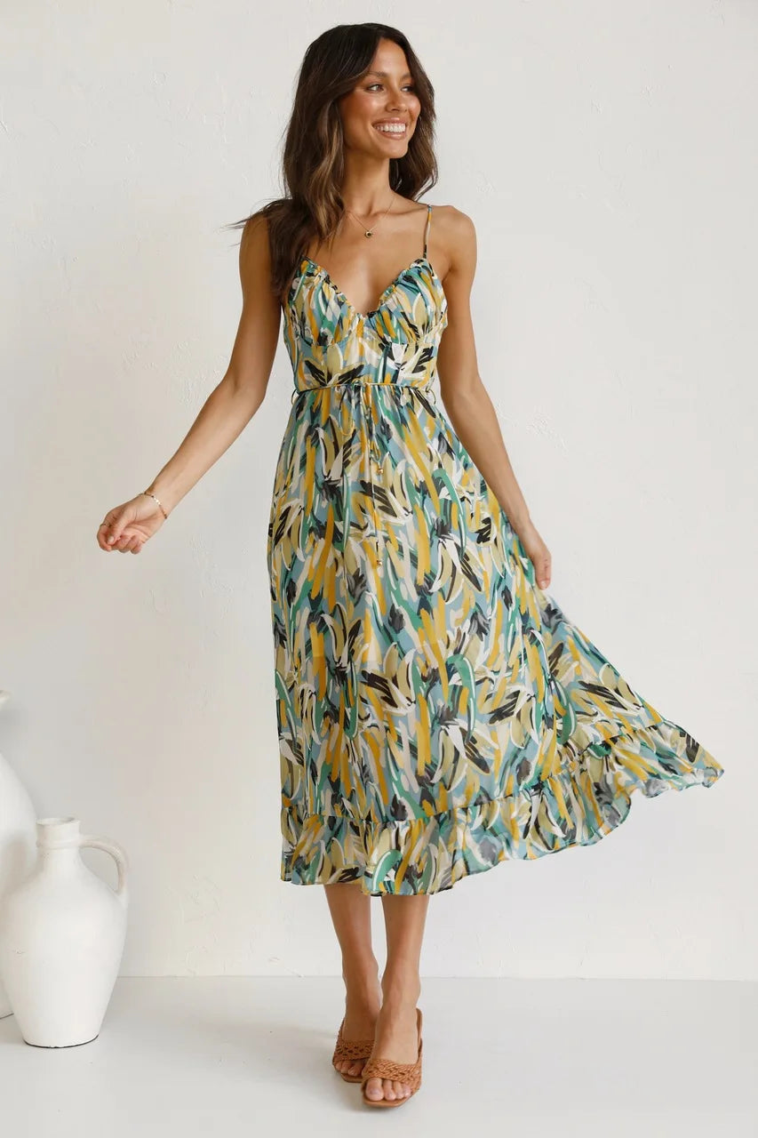 Multicolored Summer Dress - BIRKHILD Collection