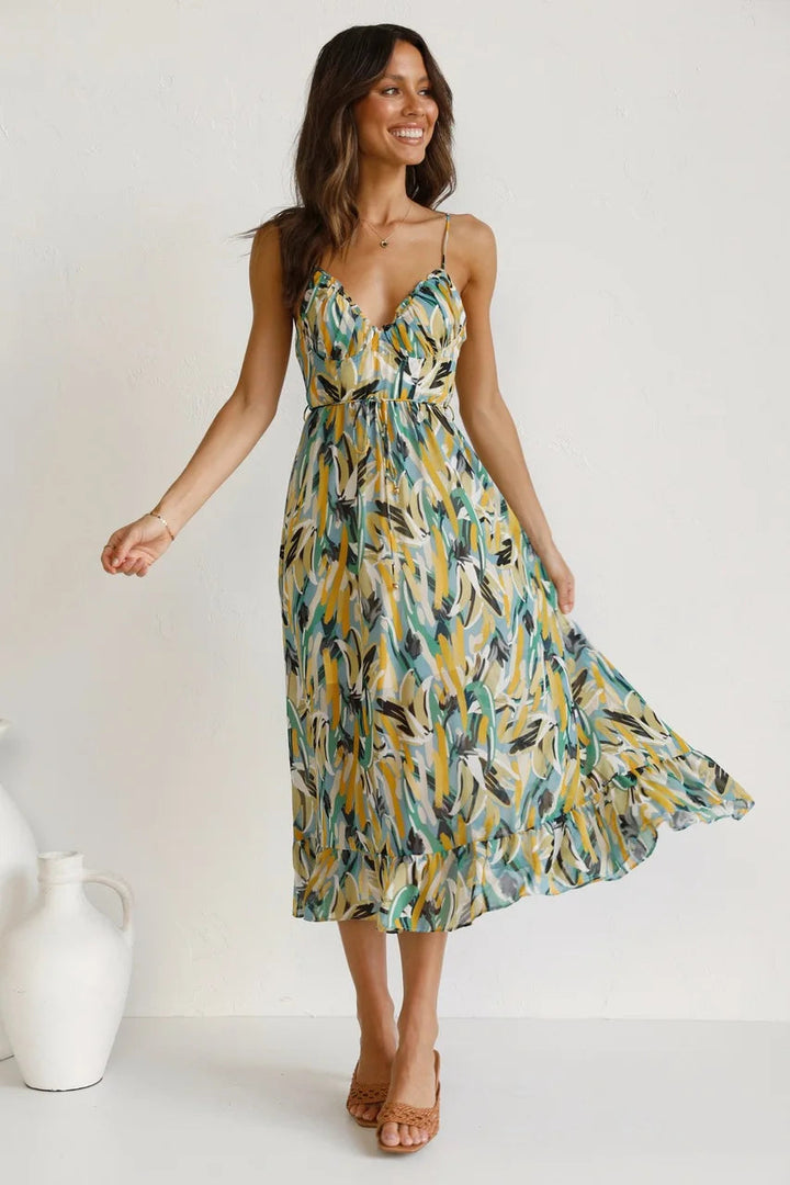 Multicolored Summer Dress - BIRKHILD Collection