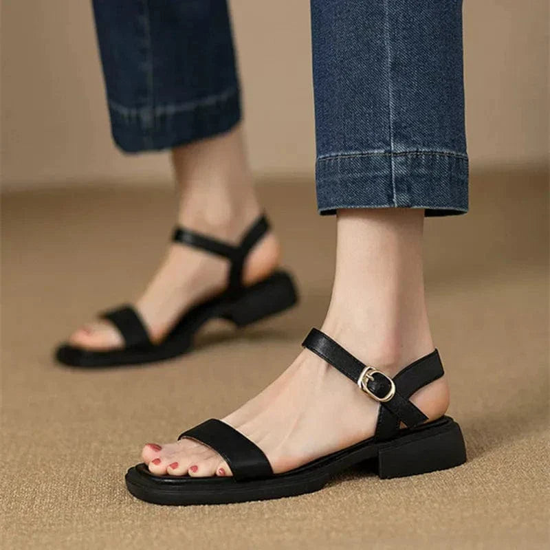 Clara Chunky Heel Sandals