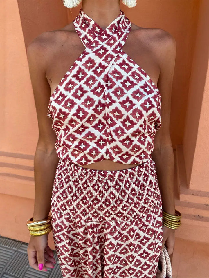 Mickay™ | Chic Off-Shoulder Midi Dress