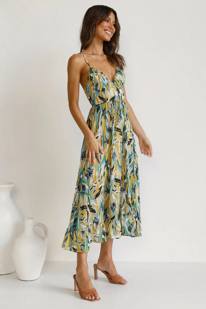 Multicolored Summer Dress - BIRKHILD Collection