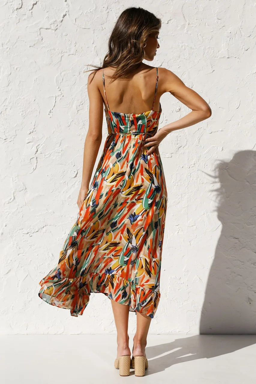 Multicolored Summer Dress - BIRKHILD Collection
