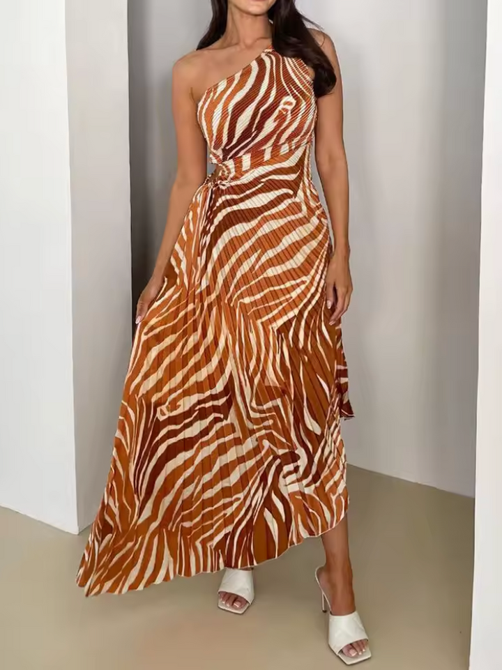 Amber - Boldly Printed Dress