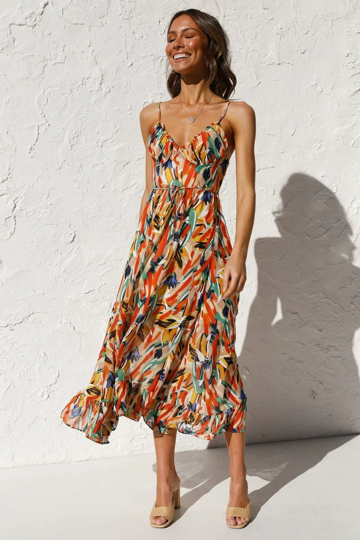 Multicolored Summer Dress - BIRKHILD Collection