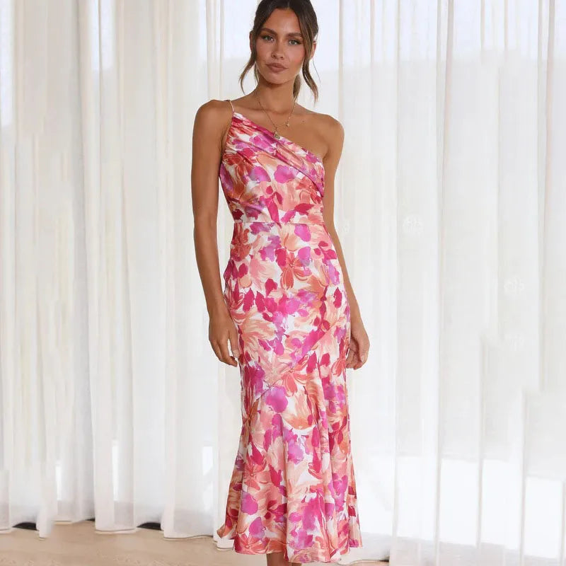 Dagmara Floral Off-the-Shoulder Dress
