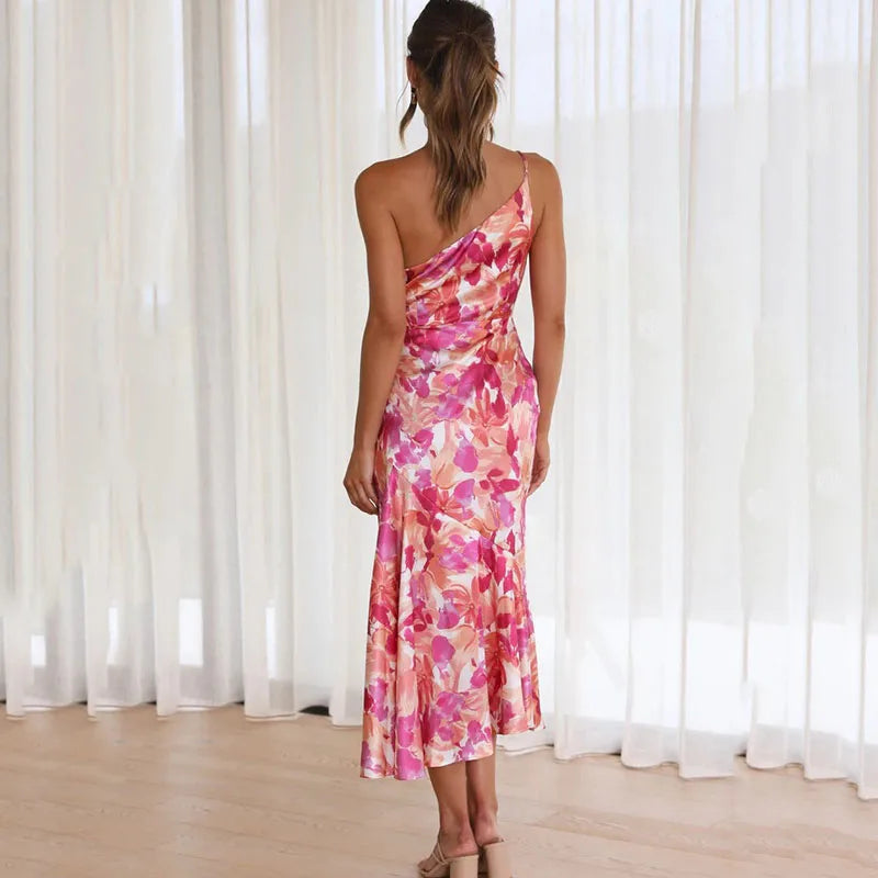 Dagmara Floral Off-the-Shoulder Dress