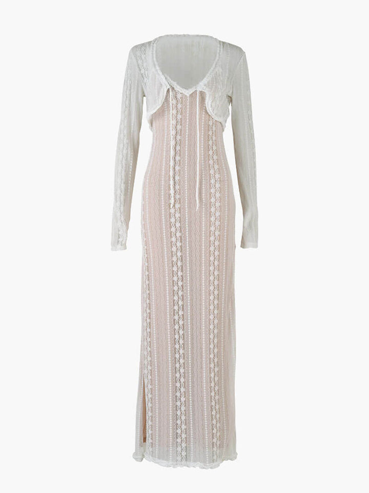 Rina | Sleek Bodycon Maxi Dress