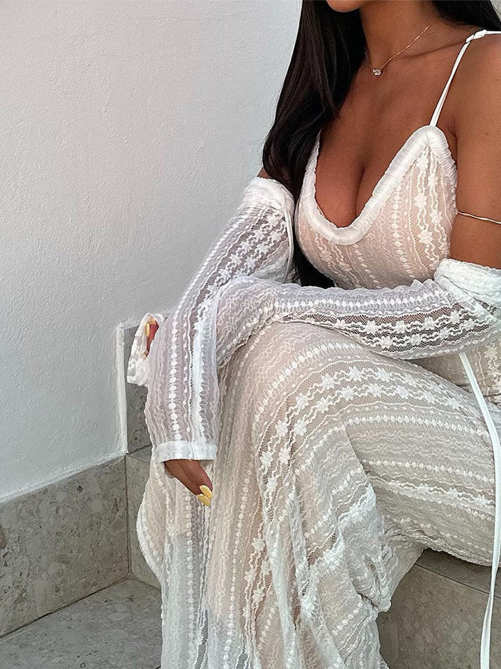 Rina | Sleek Bodycon Maxi Dress
