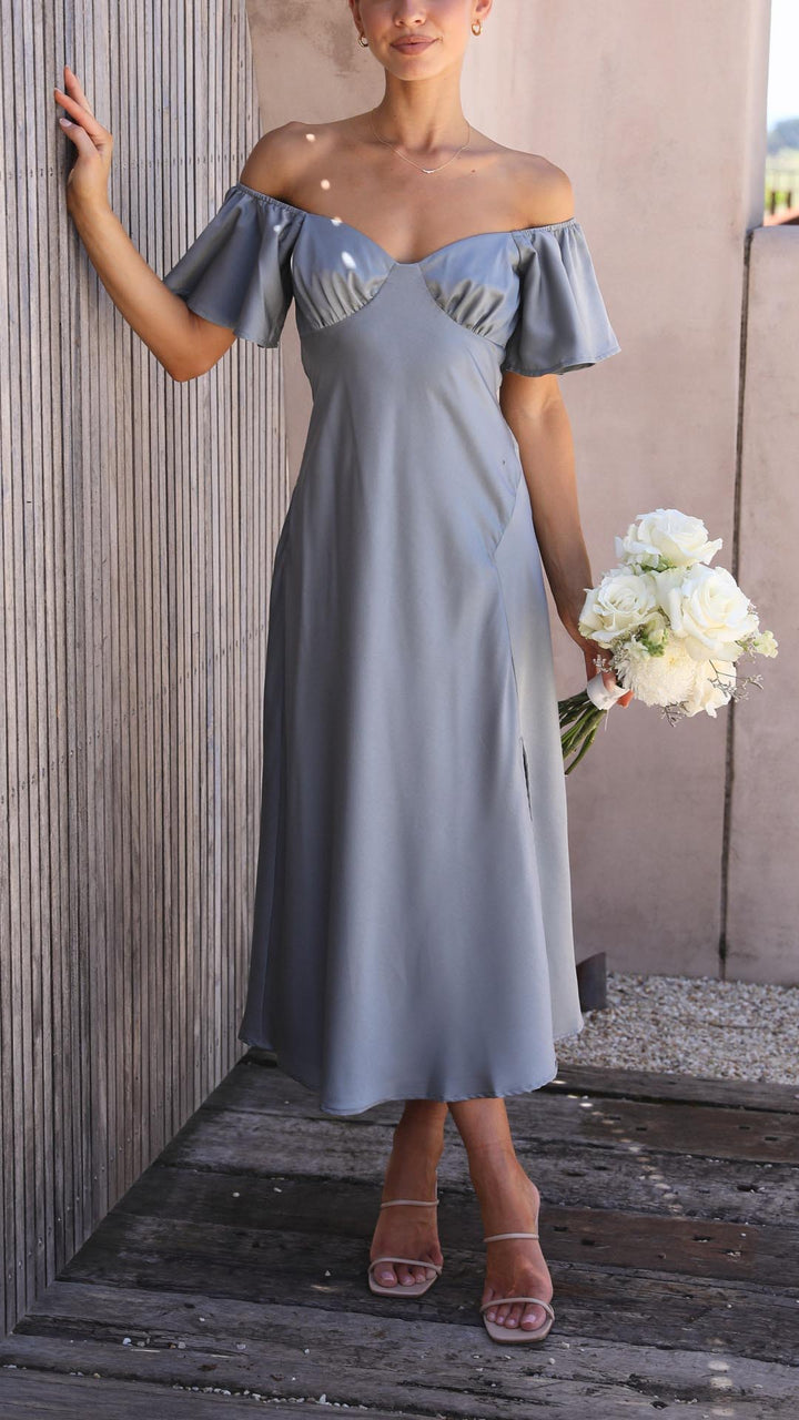Arden | Chic Off-Shoulder Evening Dress