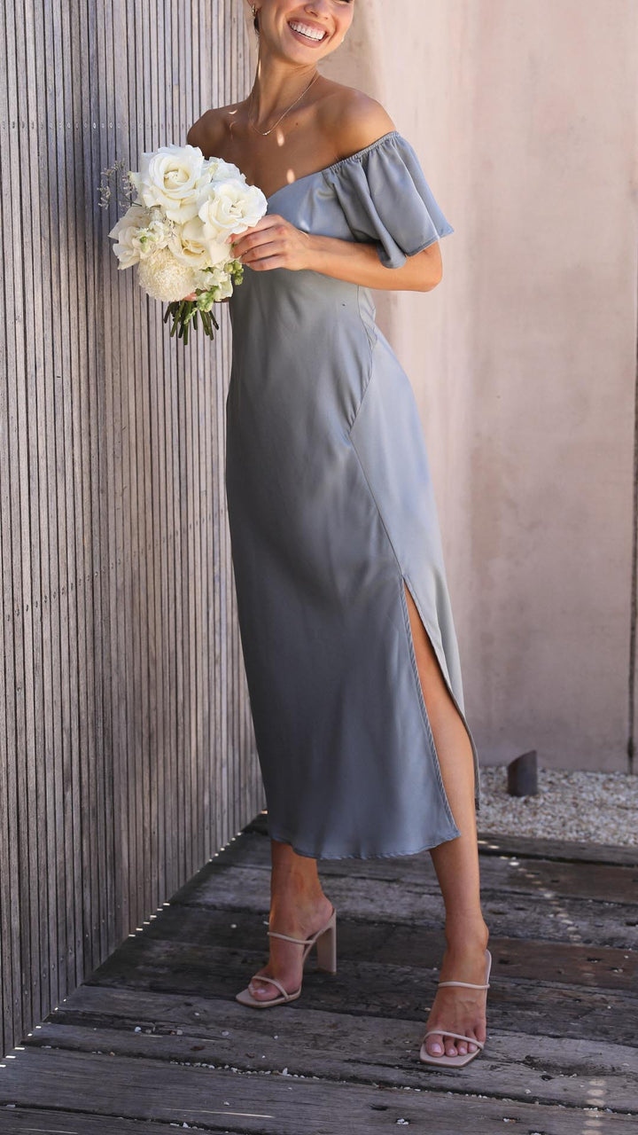 Arden | Chic Off-Shoulder Evening Dress