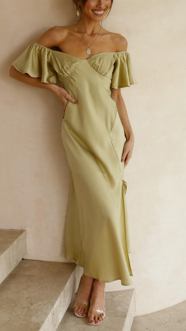 Arden | Chic Off-Shoulder Evening Dress