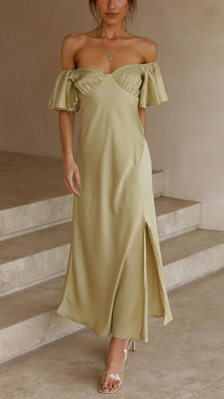 Arden | Chic Off-Shoulder Evening Dress