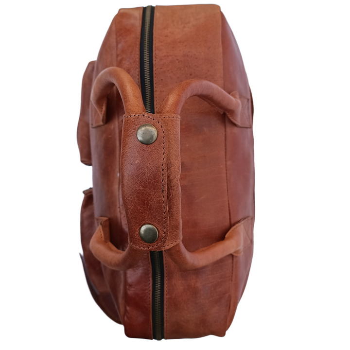 Chic Rustic Brown Portfolio Tote