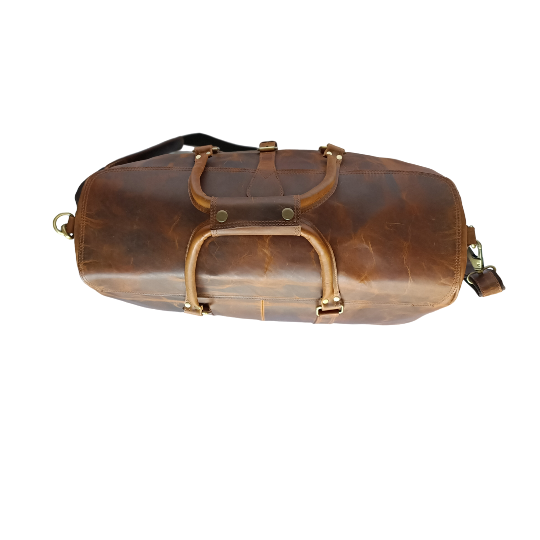 Light Brown Hard Wax Travel Case