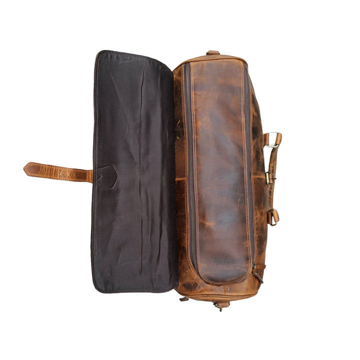 Light Brown Hard Wax Travel Case