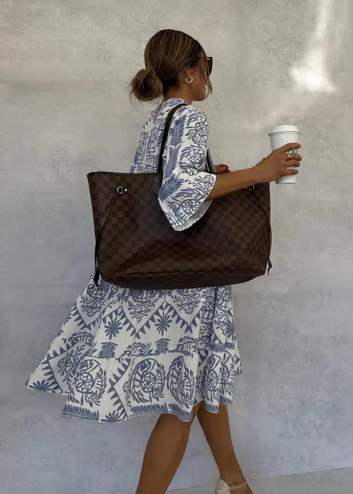 IDALINA STYLISH PRINTED DRESS