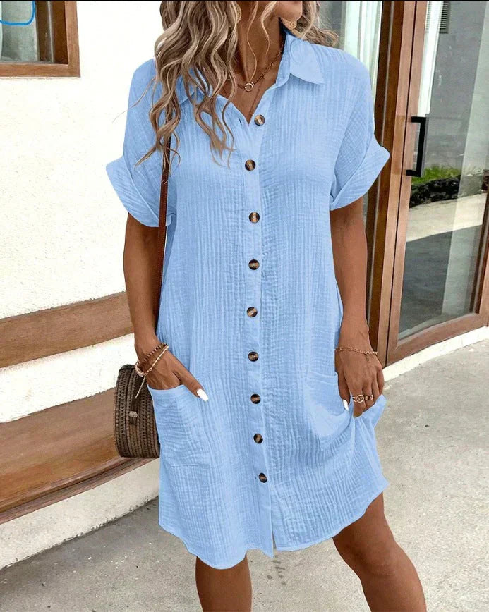 Beatrize™ – Casual Chic Polo Dress for Everyday Wear